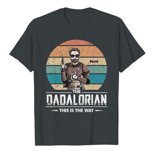 Personalized Star wars The DADALORIAN this is the way Shirt