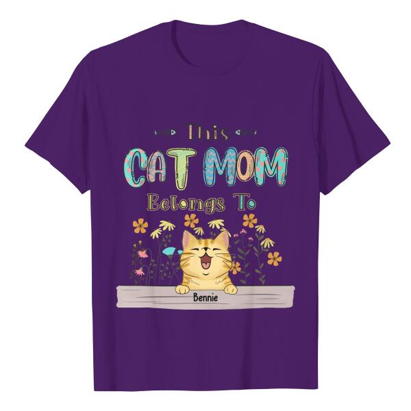 This Cat Mom Belong To Personalize