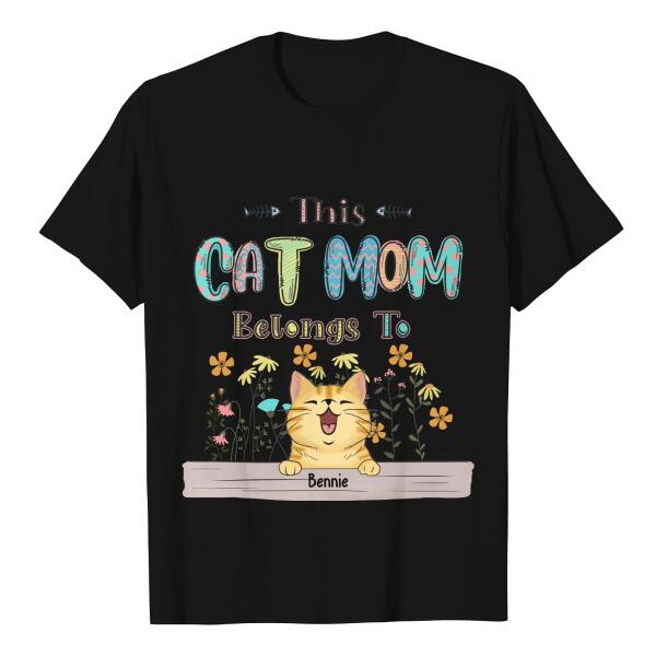 This Cat Mom Belong To Personalize