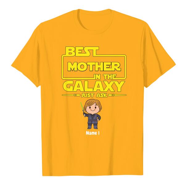 The best mother in the galaxy just ask, personalized star wars