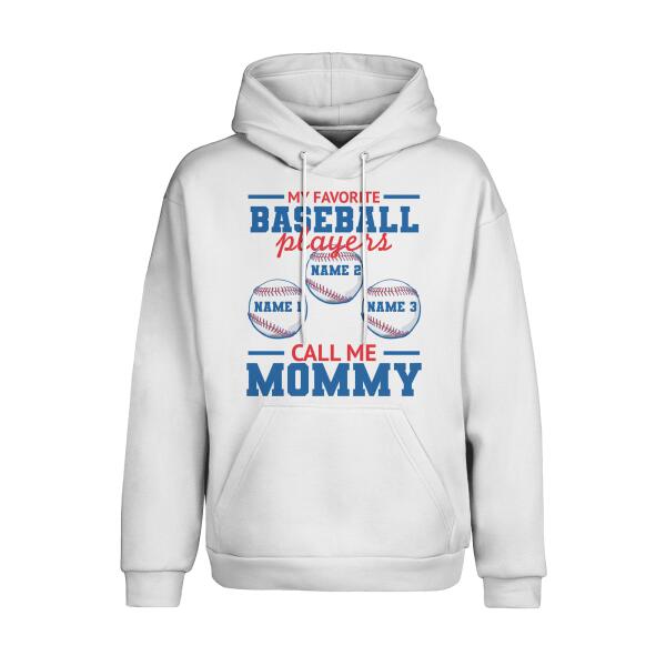 Personalized Baseball Custom family title my favorite player calls me mom dad uncle aunt