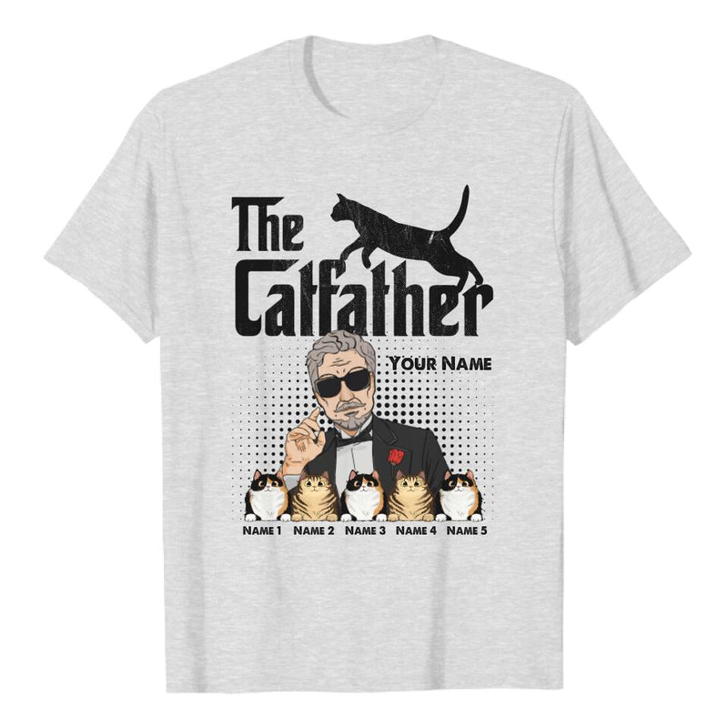 The Cat Father - Personalized Gift For Cat Dad