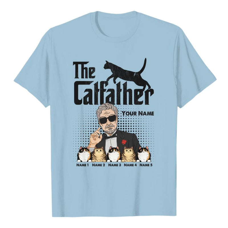 The Cat Father - Personalized Gift For Cat Dad