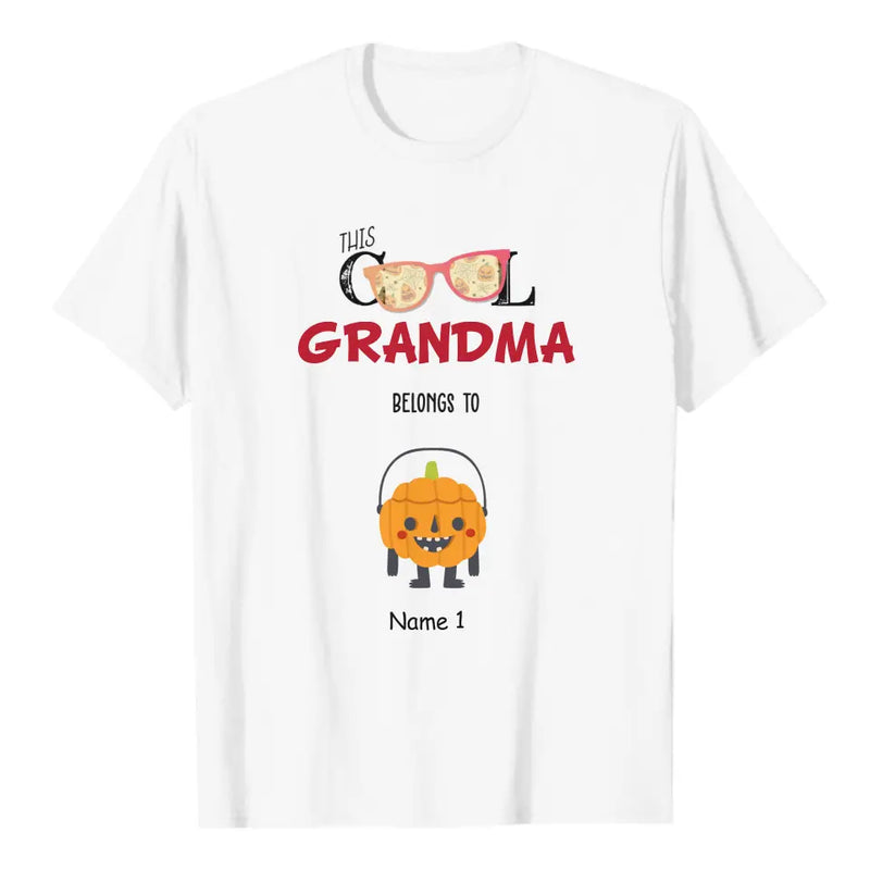 Personalized This Cool Grandma Belongs To Shirt