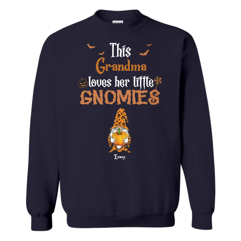 Personalize This grandma loves her little gnomies, happy halloween gift