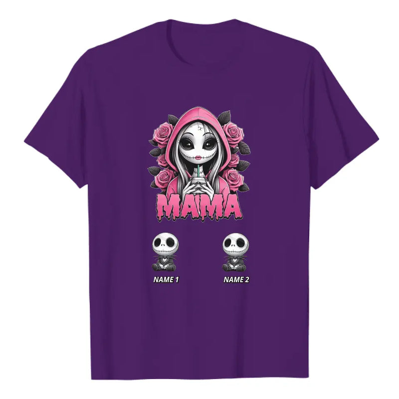 Personalized Mama Halloween Shirt