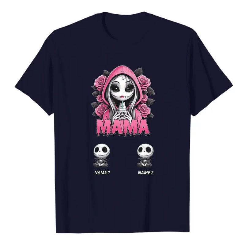 Personalized Mama Halloween Shirt