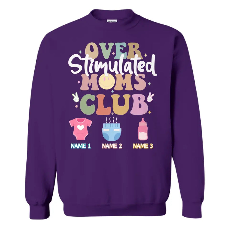 Personalized Over Stimulated Moms Club