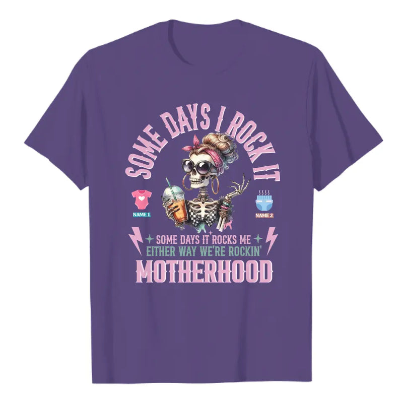 Personalized Motherhood Shirt