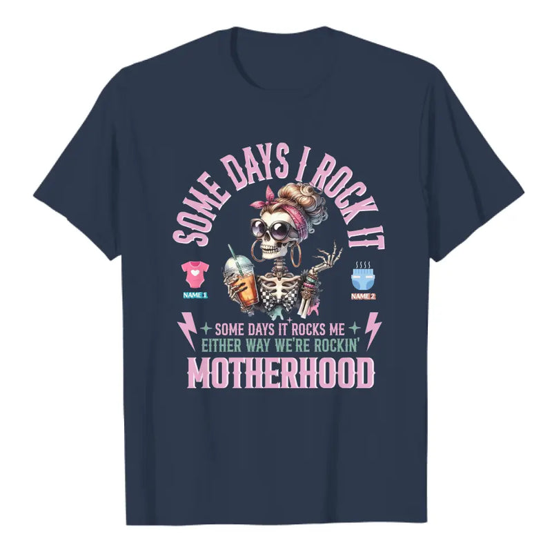 Personalized Motherhood Shirt