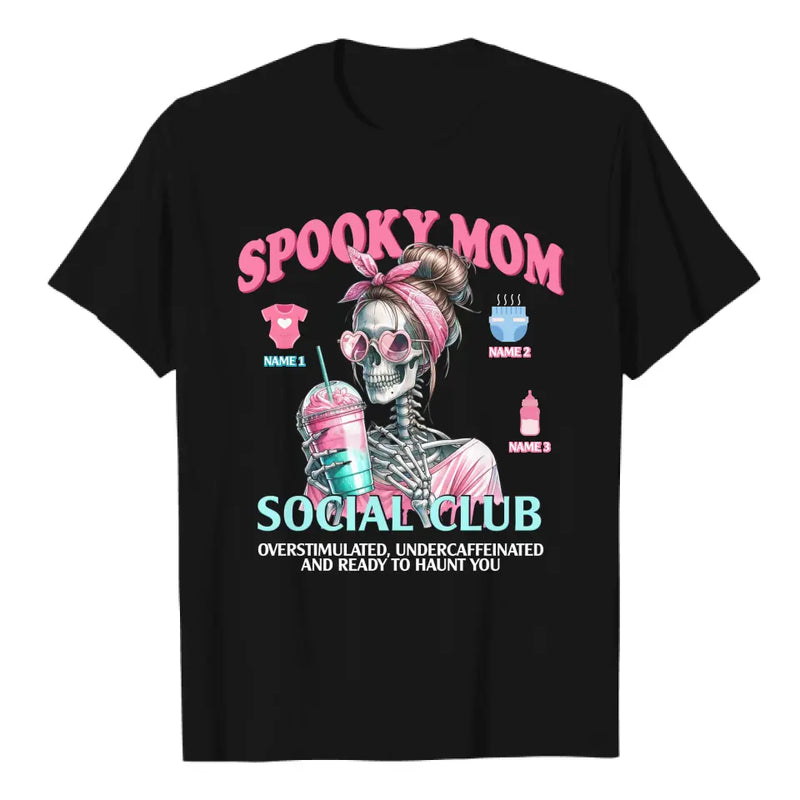 Personalized Spooky Mom Social Club