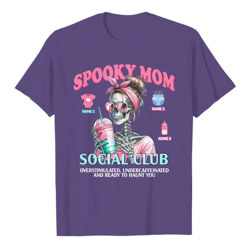 Personalized Spooky Mom Social Club