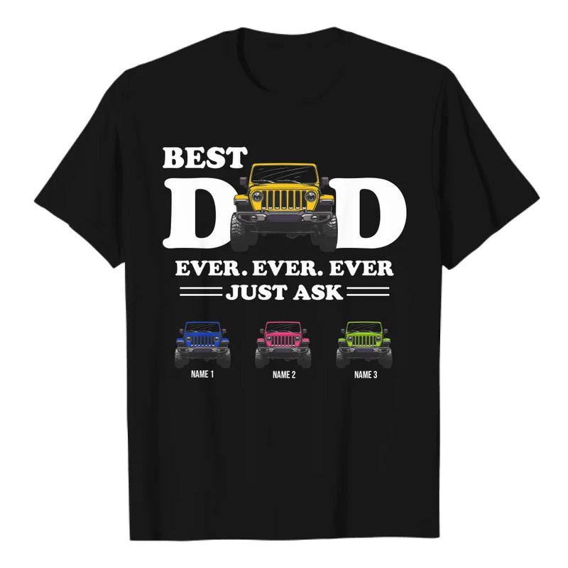 Personalized Best Jeep Mom Dad Ever Just Ask