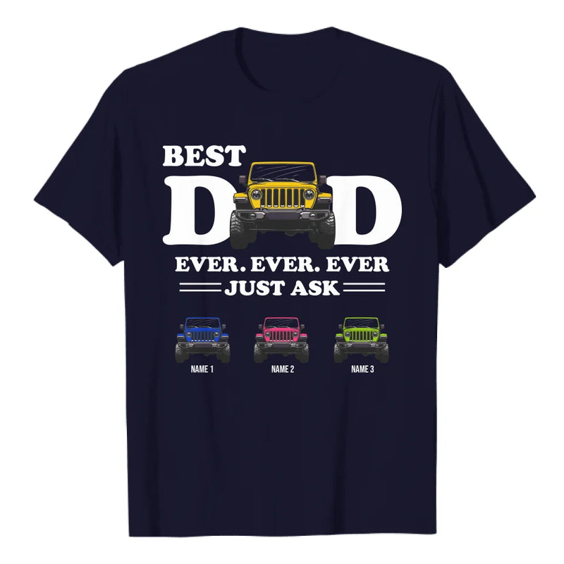 Personalized Best Jeep Mom Dad Ever Just Ask