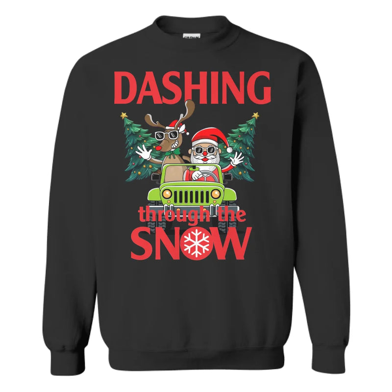 Personalized Jeep Santa Claus Shirt