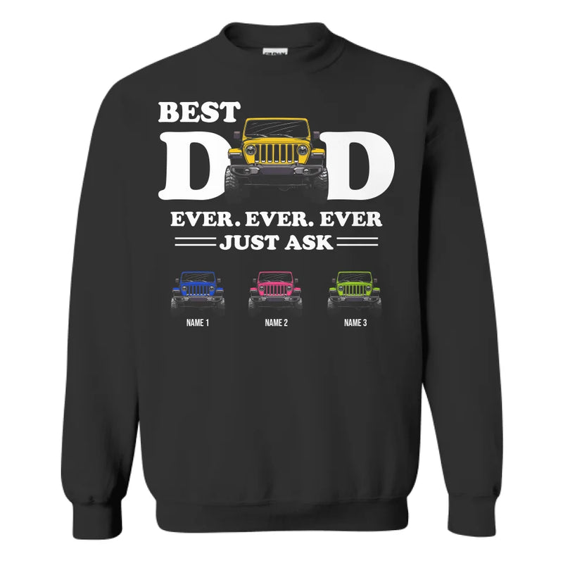 Personalized Best Jeep Mom Dad Ever Just Ask