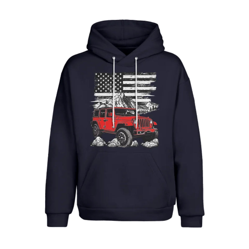 Personalized Jeep American Flag Shirt