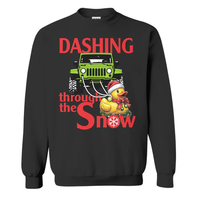 Personalized Dashing Through The Snow Shirt