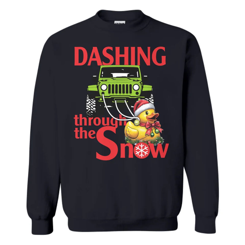 Personalized Dashing Through The Snow Shirt