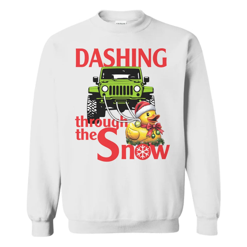 Personalized Dashing Through The Snow Shirt