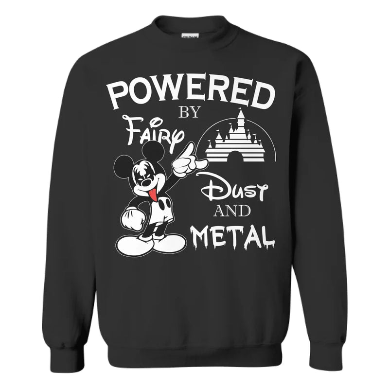 Powered By Fairy Dust And Metal Shirt